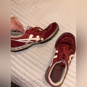 ASICS Tiger Red Sneaker